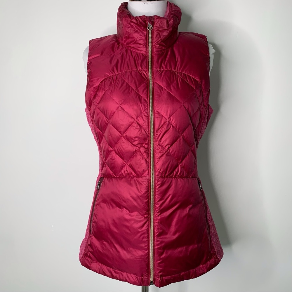 Lululemon Women's Pink Down For A Run Vest Size 4 - Picture 2 of 12